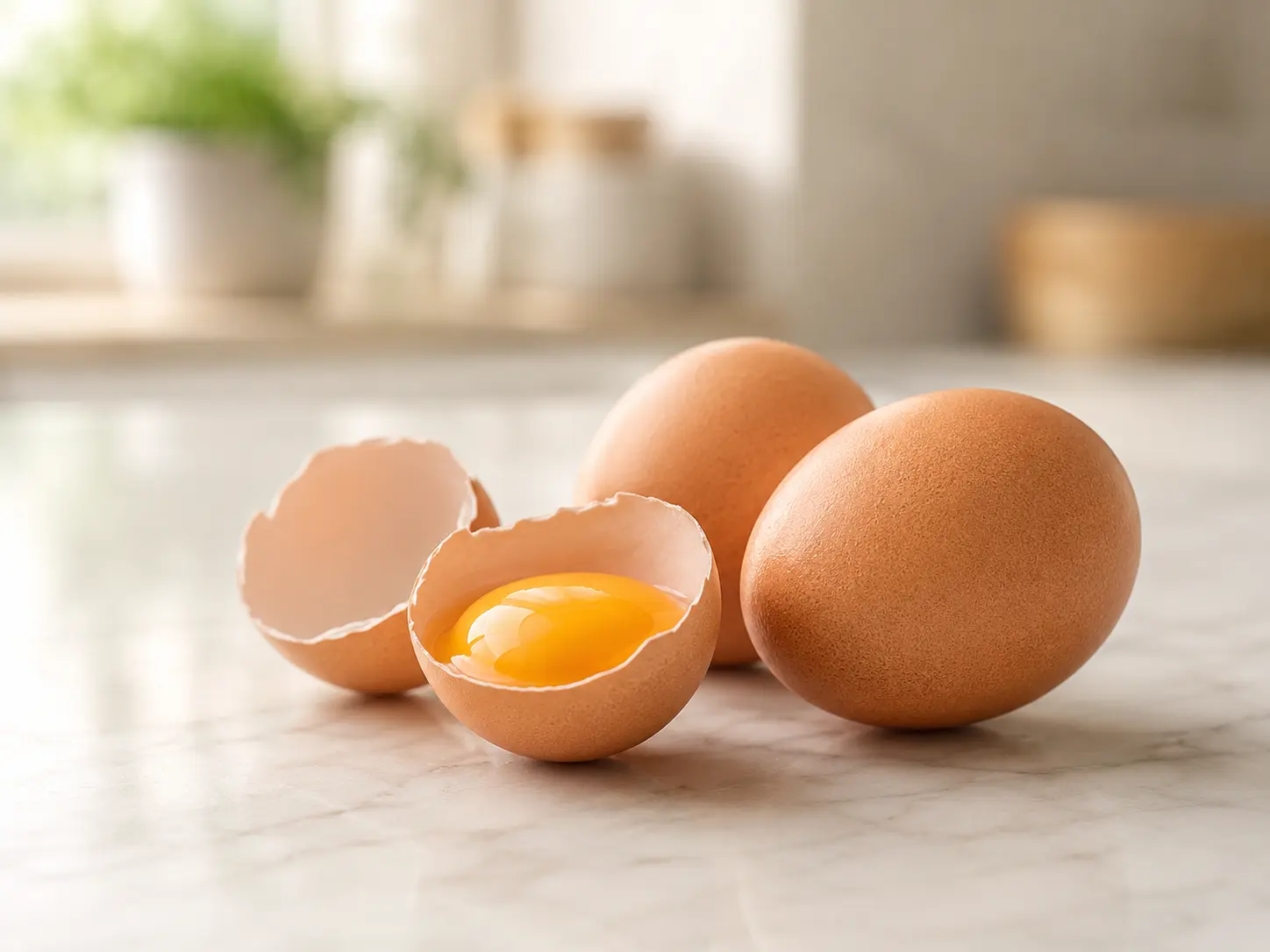 Fresh chicken eggs